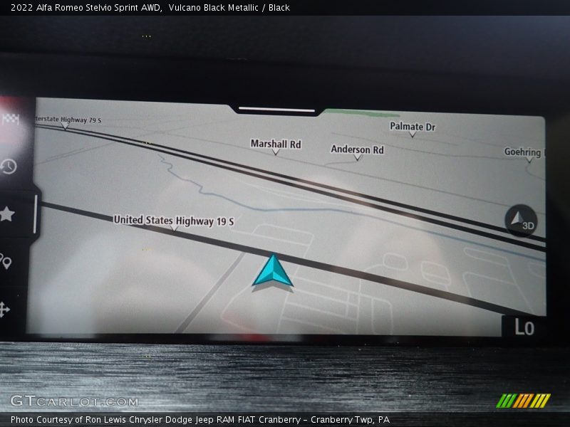 Vulcano Black Metallic / Black 2022 Alfa Romeo Stelvio Sprint AWD