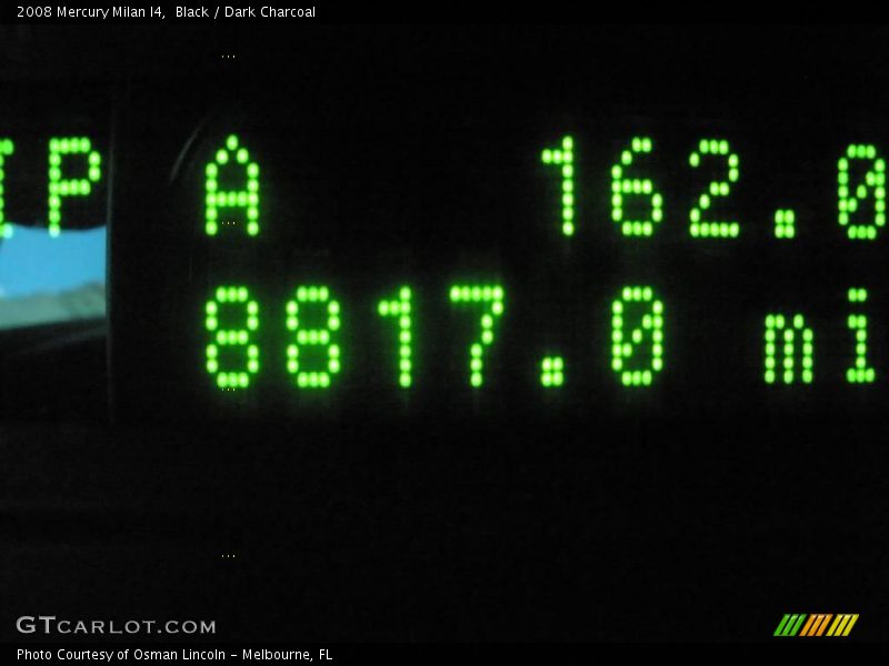 Black / Dark Charcoal 2008 Mercury Milan I4