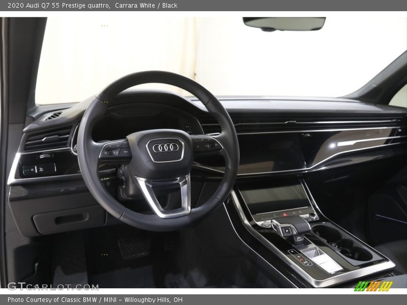 Dashboard of 2020 Q7 55 Prestige quattro
