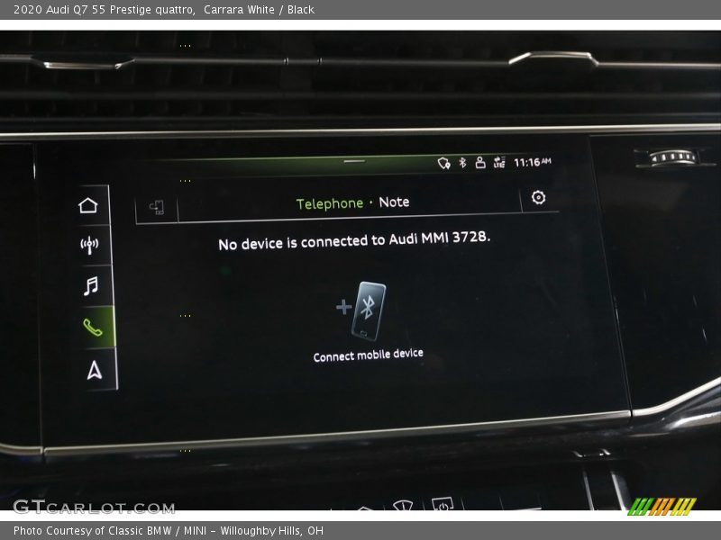 Carrara White / Black 2020 Audi Q7 55 Prestige quattro