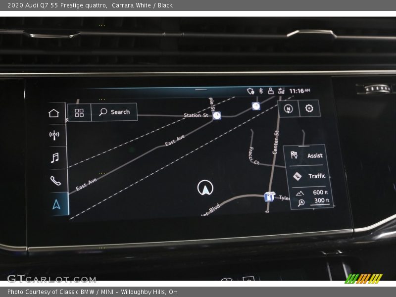 Navigation of 2020 Q7 55 Prestige quattro