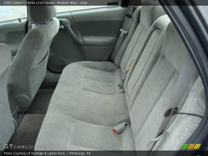 Medium Blue / Gray 2002 Saturn L Series L200 Sedan