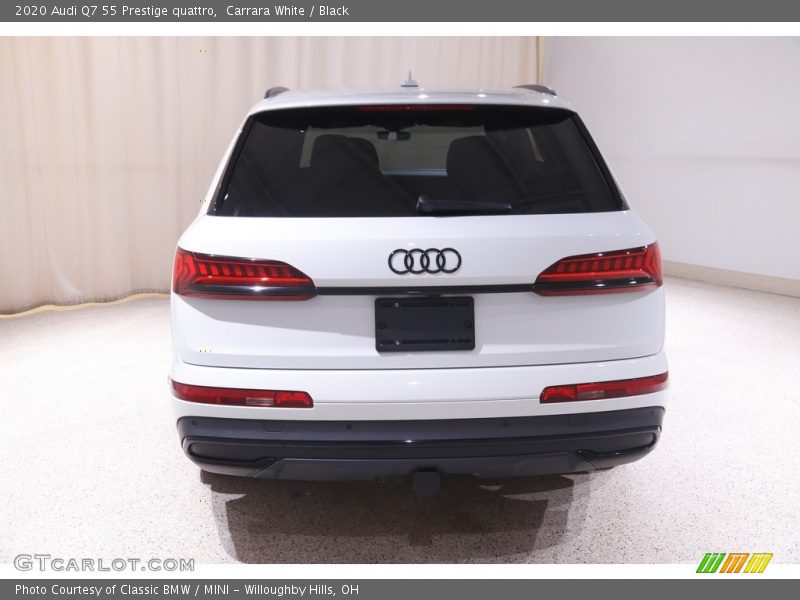 Carrara White / Black 2020 Audi Q7 55 Prestige quattro