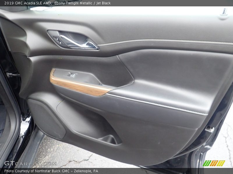Ebony Twilight Metallic / Jet Black 2019 GMC Acadia SLE AWD