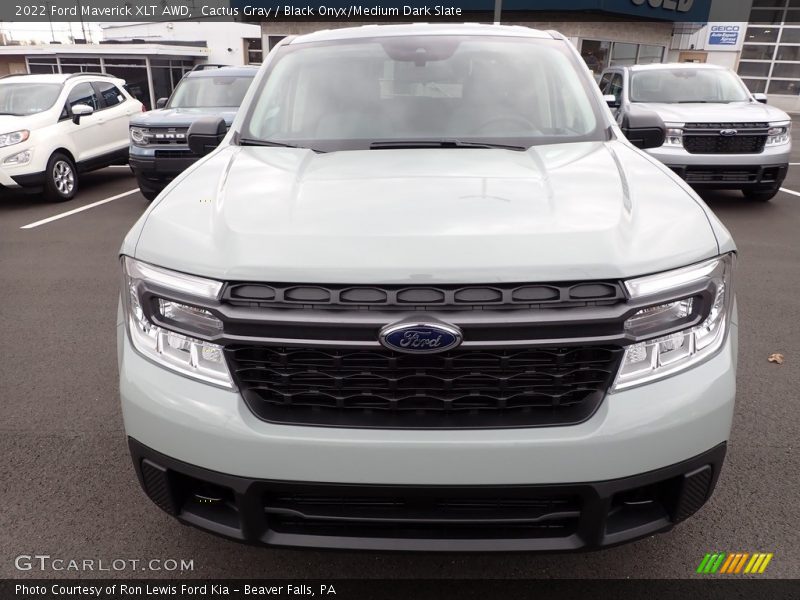 Cactus Gray / Black Onyx/Medium Dark Slate 2022 Ford Maverick XLT AWD