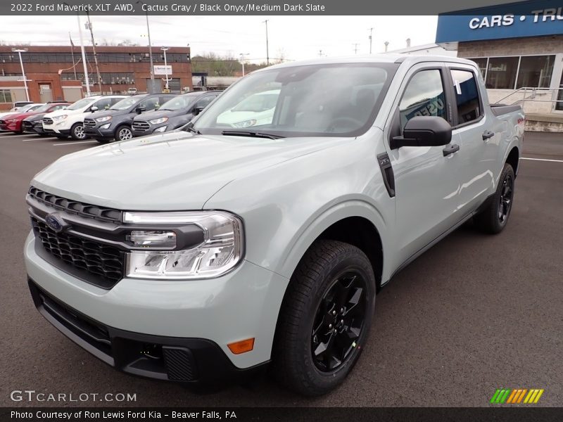 Cactus Gray / Black Onyx/Medium Dark Slate 2022 Ford Maverick XLT AWD