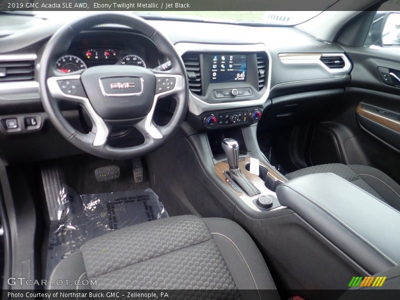 Ebony Twilight Metallic / Jet Black 2019 GMC Acadia SLE AWD