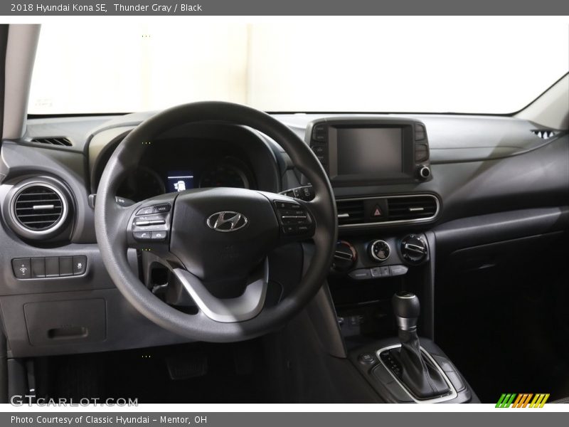 Dashboard of 2018 Kona SE