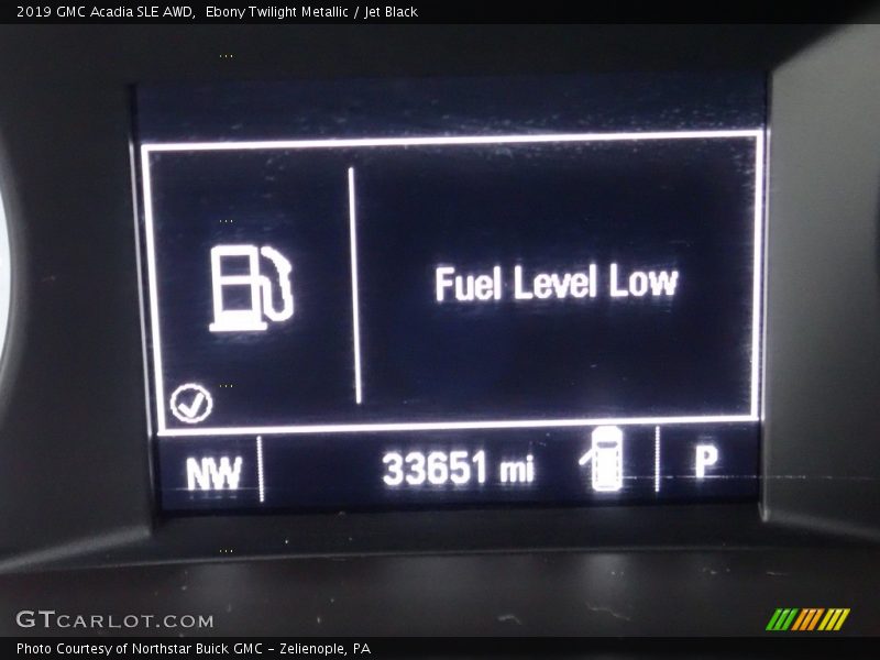 Ebony Twilight Metallic / Jet Black 2019 GMC Acadia SLE AWD