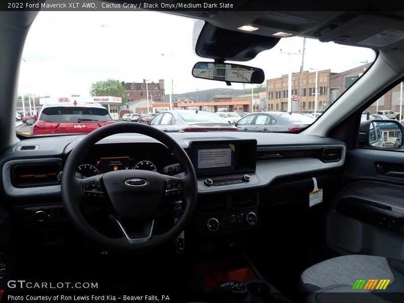 Cactus Gray / Black Onyx/Medium Dark Slate 2022 Ford Maverick XLT AWD