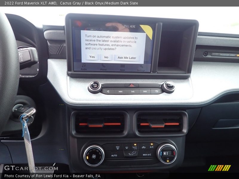 Cactus Gray / Black Onyx/Medium Dark Slate 2022 Ford Maverick XLT AWD