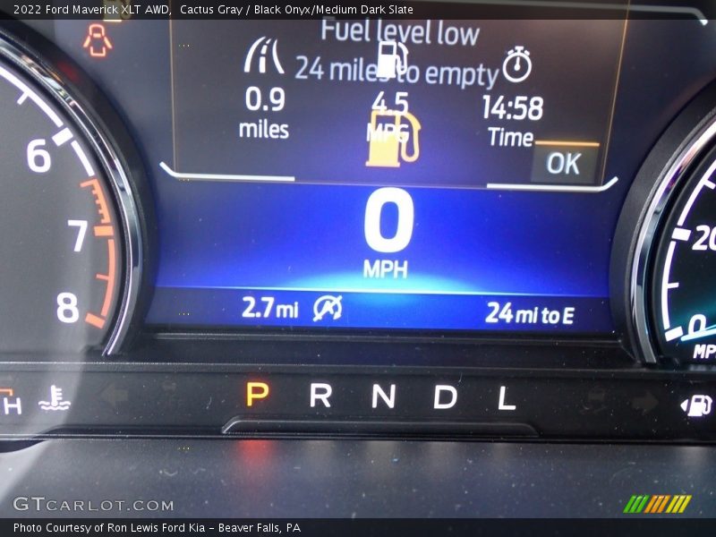 Cactus Gray / Black Onyx/Medium Dark Slate 2022 Ford Maverick XLT AWD