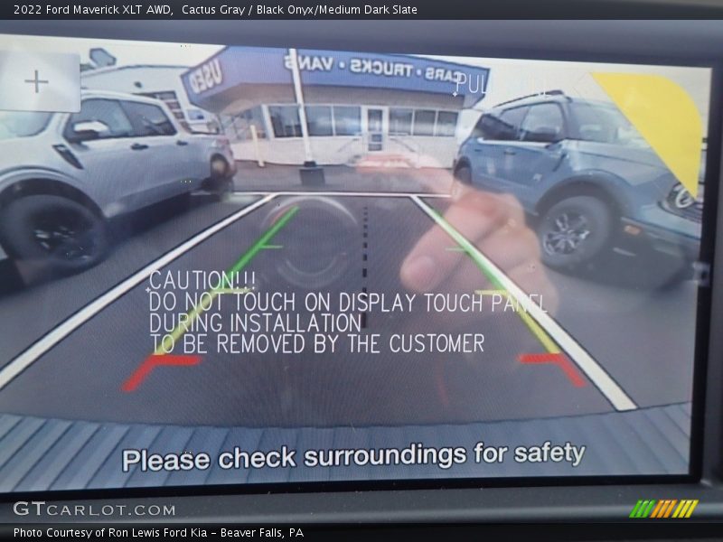 Cactus Gray / Black Onyx/Medium Dark Slate 2022 Ford Maverick XLT AWD
