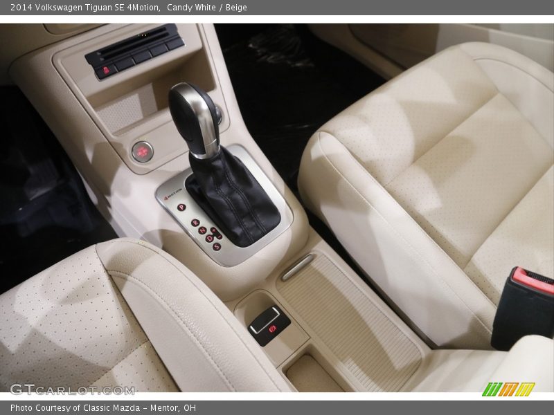 Candy White / Beige 2014 Volkswagen Tiguan SE 4Motion