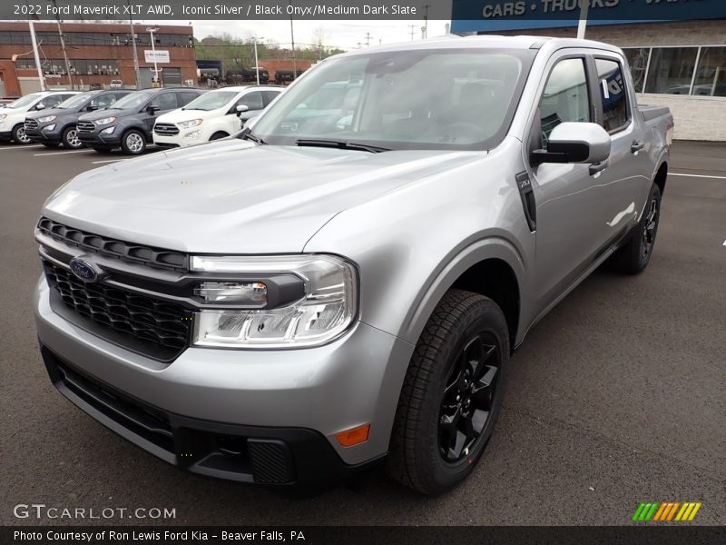 Iconic Silver / Black Onyx/Medium Dark Slate 2022 Ford Maverick XLT AWD