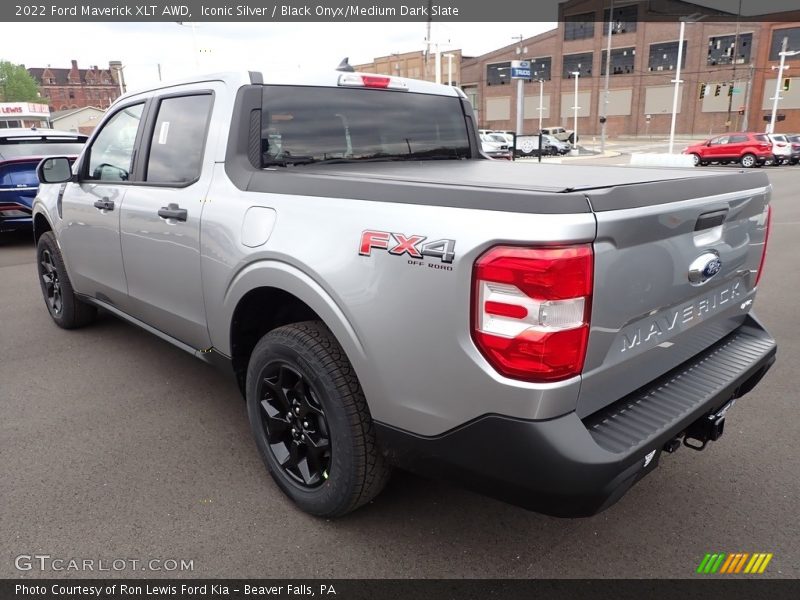 Iconic Silver / Black Onyx/Medium Dark Slate 2022 Ford Maverick XLT AWD
