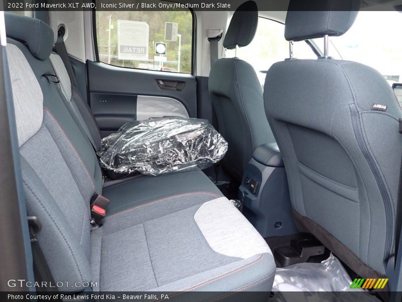 Rear Seat of 2022 Maverick XLT AWD