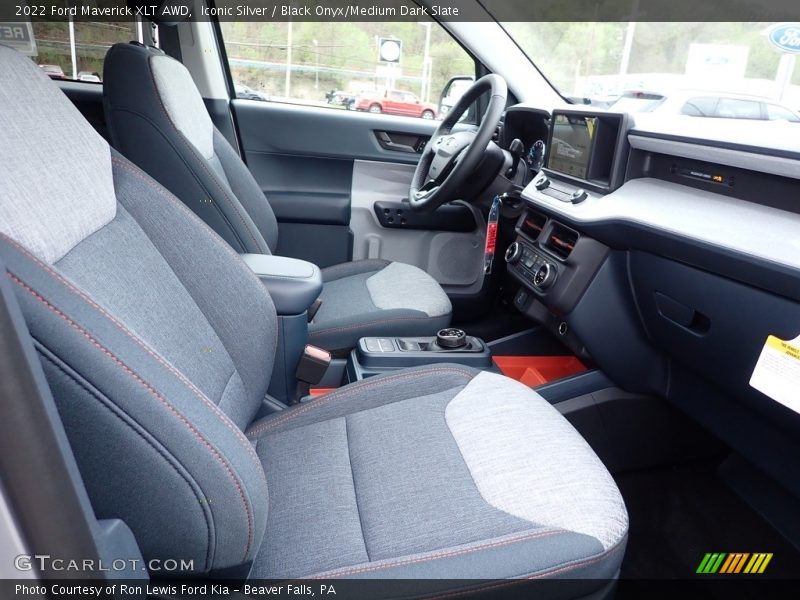 Front Seat of 2022 Maverick XLT AWD