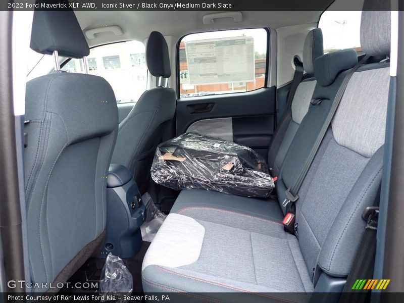 Rear Seat of 2022 Maverick XLT AWD