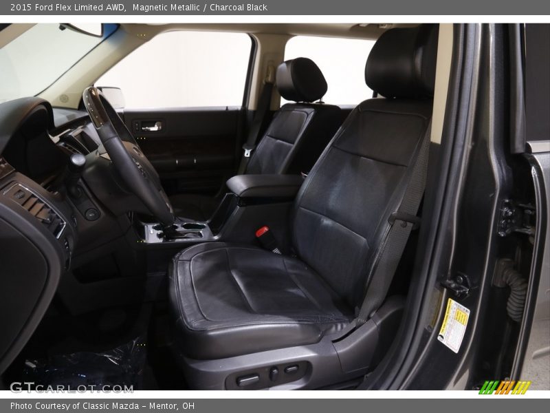 Magnetic Metallic / Charcoal Black 2015 Ford Flex Limited AWD