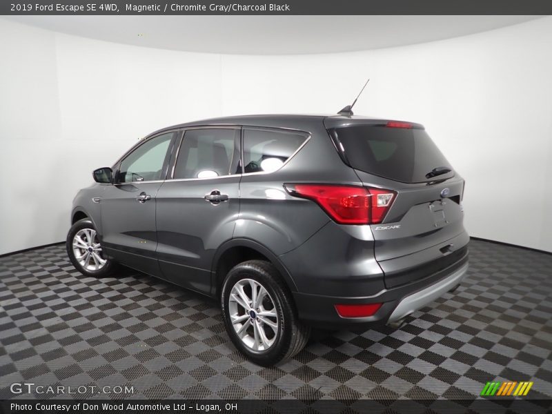 Magnetic / Chromite Gray/Charcoal Black 2019 Ford Escape SE 4WD