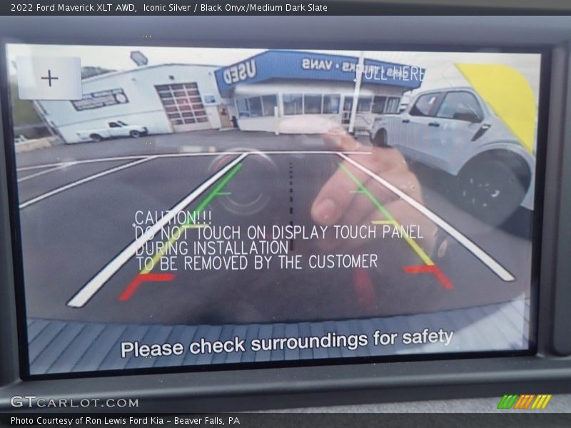 Iconic Silver / Black Onyx/Medium Dark Slate 2022 Ford Maverick XLT AWD