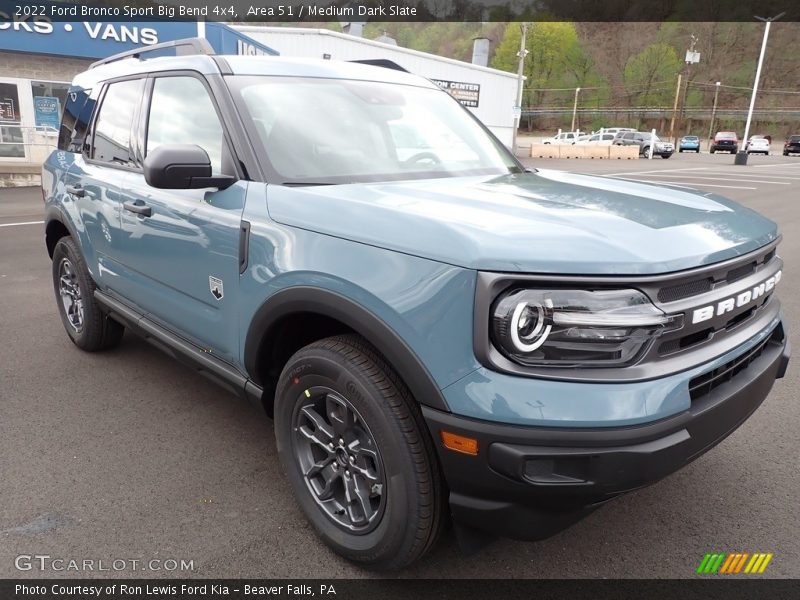 Front 3/4 View of 2022 Bronco Sport Big Bend 4x4