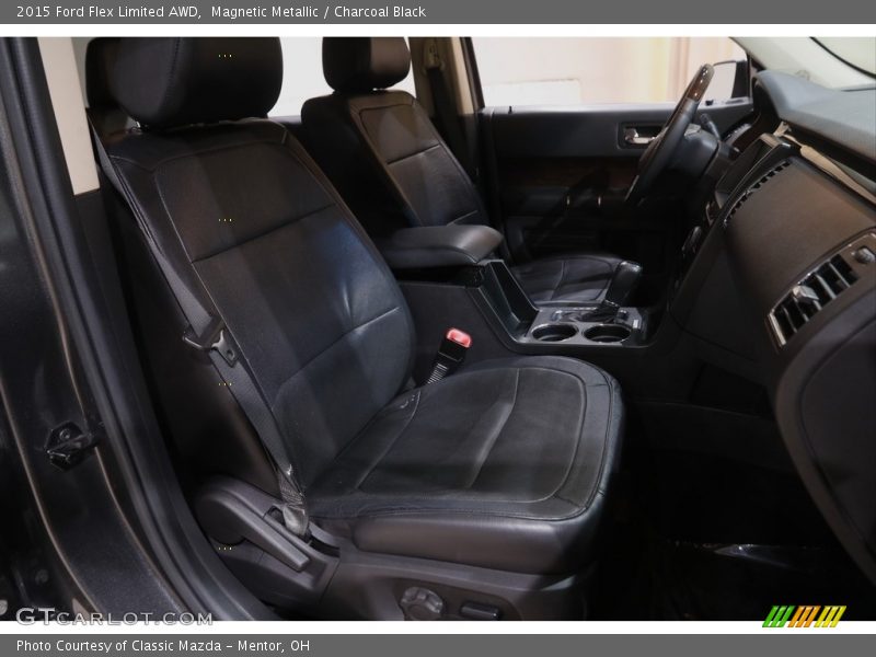 Magnetic Metallic / Charcoal Black 2015 Ford Flex Limited AWD