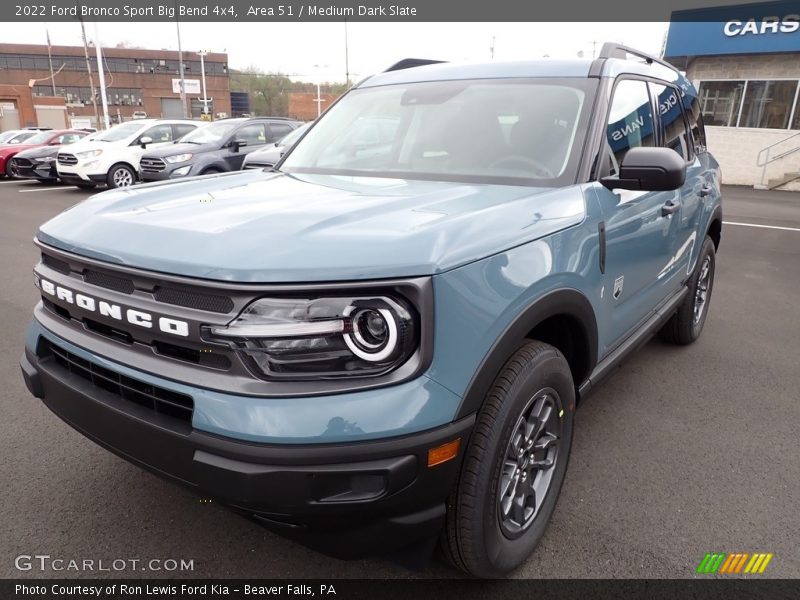Area 51 / Medium Dark Slate 2022 Ford Bronco Sport Big Bend 4x4