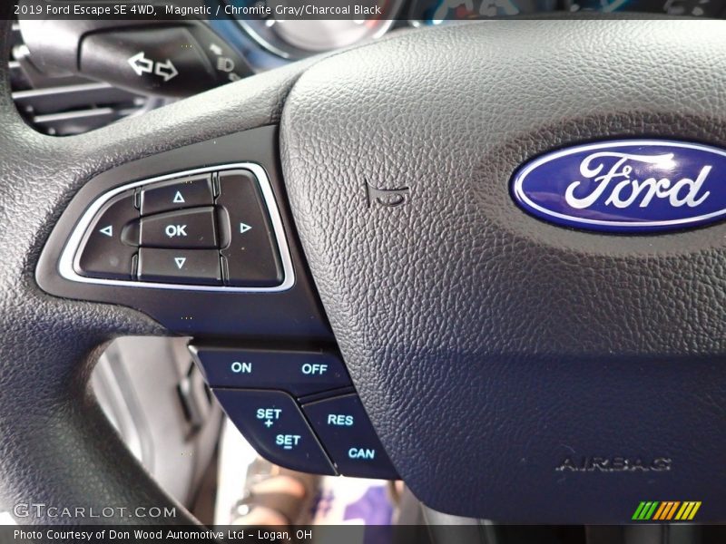 Magnetic / Chromite Gray/Charcoal Black 2019 Ford Escape SE 4WD