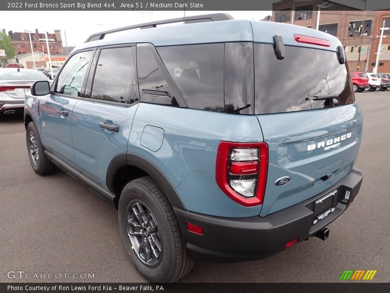 Area 51 / Medium Dark Slate 2022 Ford Bronco Sport Big Bend 4x4