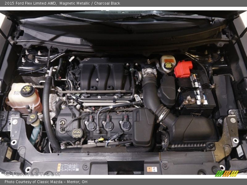 Magnetic Metallic / Charcoal Black 2015 Ford Flex Limited AWD
