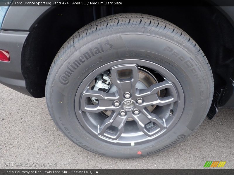  2022 Bronco Sport Big Bend 4x4 Wheel