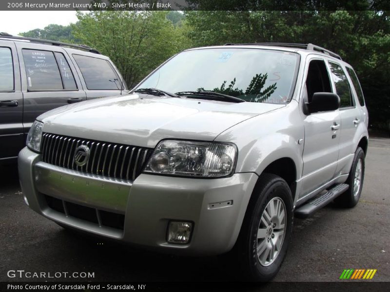 Silver Metallic / Black 2006 Mercury Mariner Luxury 4WD