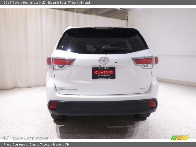 Blizzard Pearl White / Almond 2015 Toyota Highlander XLE