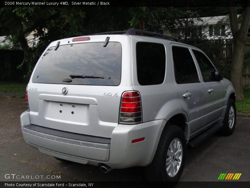 Silver Metallic / Black 2006 Mercury Mariner Luxury 4WD