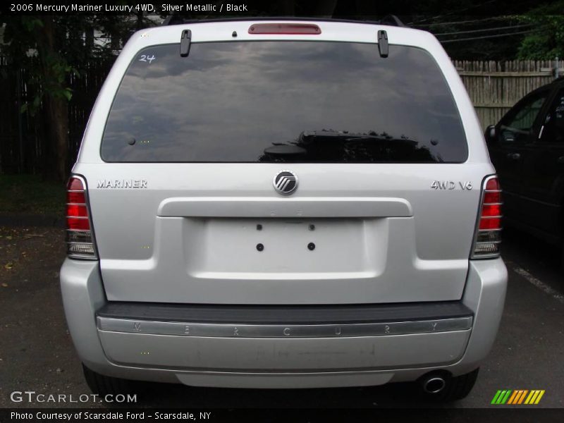 Silver Metallic / Black 2006 Mercury Mariner Luxury 4WD