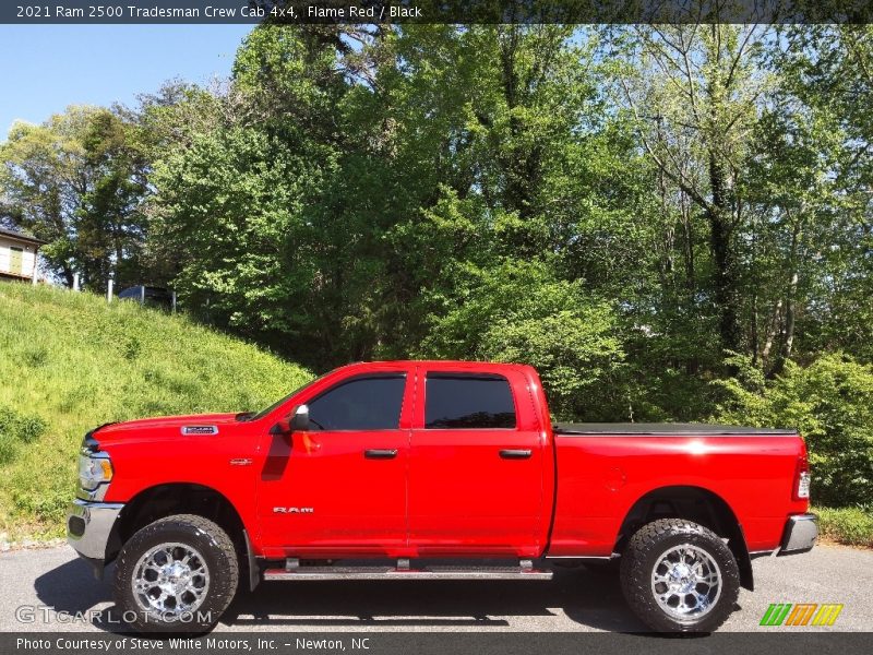 Flame Red / Black 2021 Ram 2500 Tradesman Crew Cab 4x4