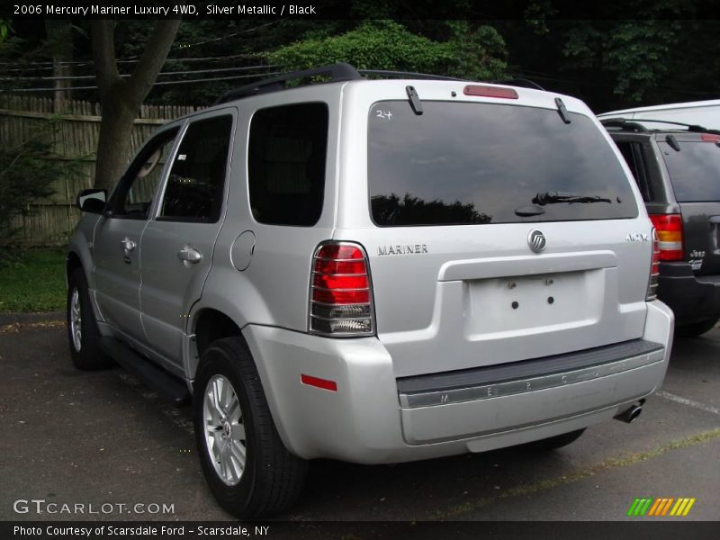 Silver Metallic / Black 2006 Mercury Mariner Luxury 4WD