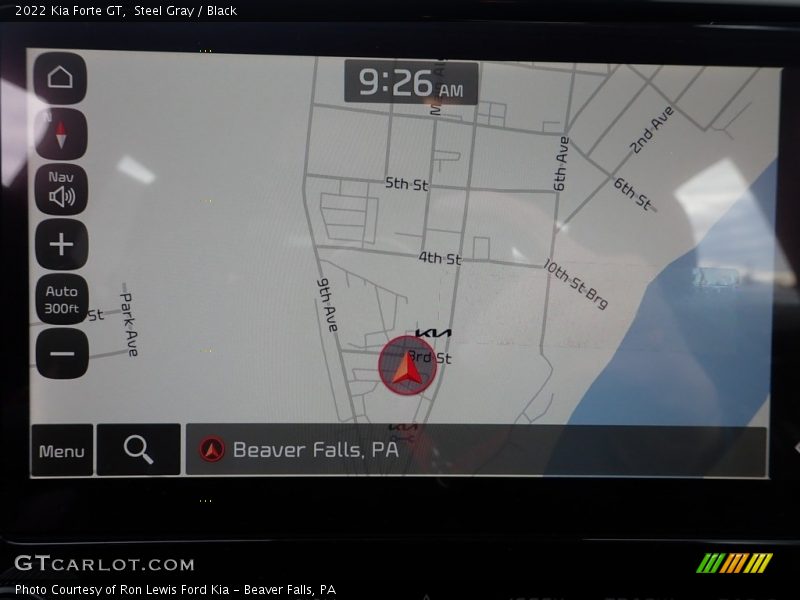 Steel Gray / Black 2022 Kia Forte GT