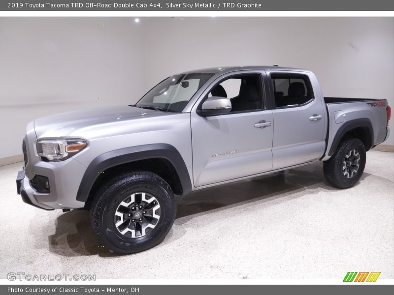 Silver Sky Metallic / TRD Graphite 2019 Toyota Tacoma TRD Off-Road Double Cab 4x4