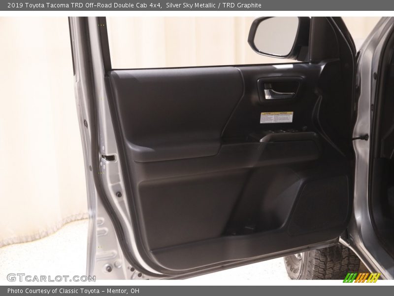 Silver Sky Metallic / TRD Graphite 2019 Toyota Tacoma TRD Off-Road Double Cab 4x4