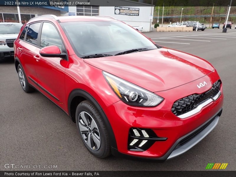 Runway Red / Charcoal 2022 Kia Niro LX Hybrid