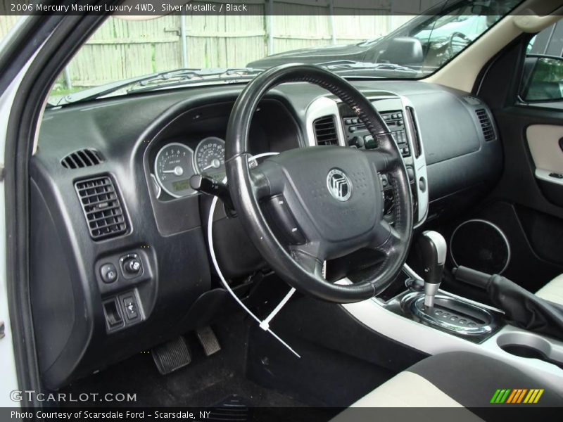 Silver Metallic / Black 2006 Mercury Mariner Luxury 4WD