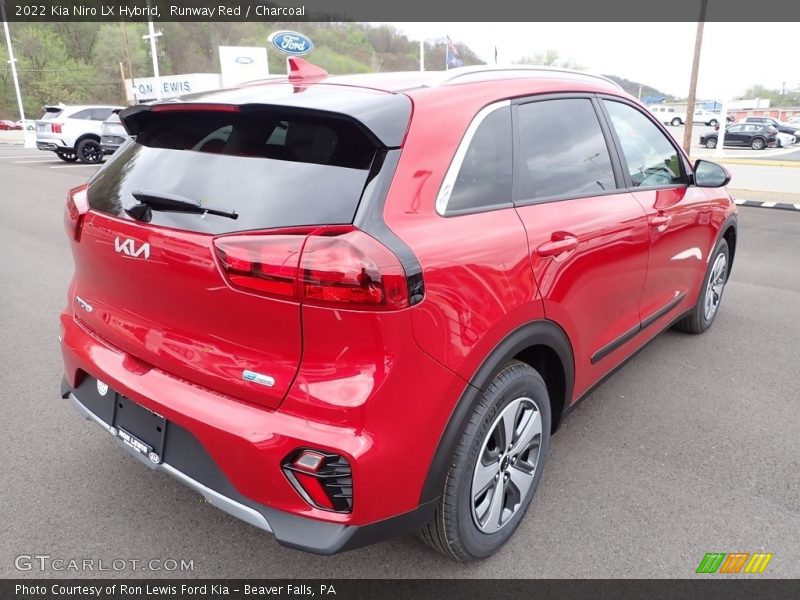 Runway Red / Charcoal 2022 Kia Niro LX Hybrid