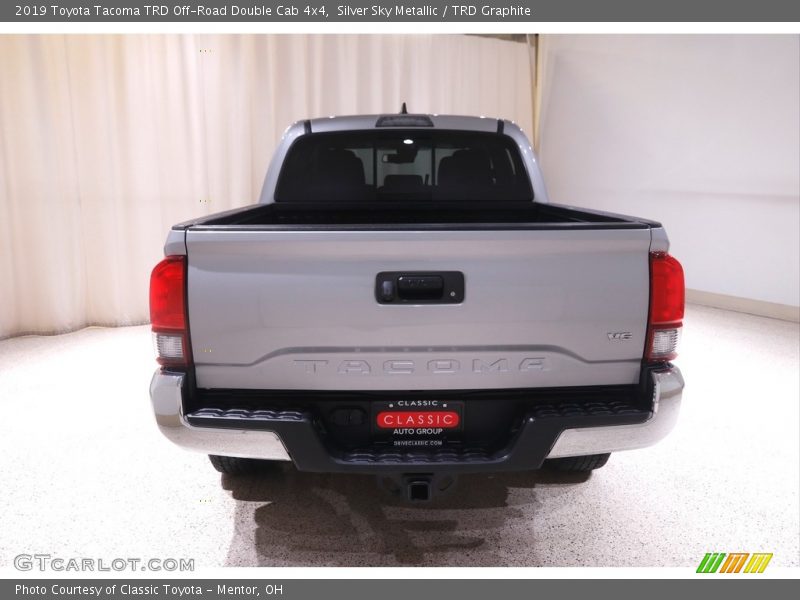 Silver Sky Metallic / TRD Graphite 2019 Toyota Tacoma TRD Off-Road Double Cab 4x4