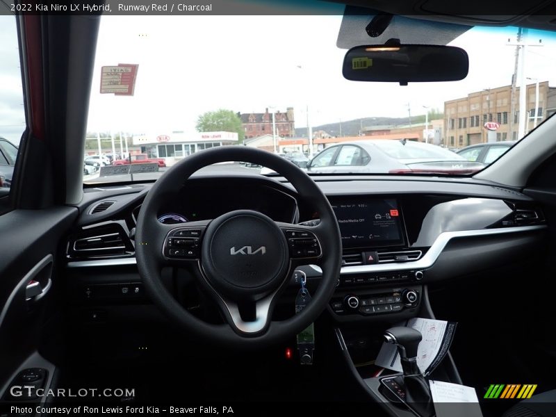 Runway Red / Charcoal 2022 Kia Niro LX Hybrid