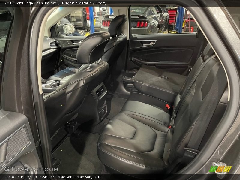Magnetic Metallic / Ebony 2017 Ford Edge Titanium AWD