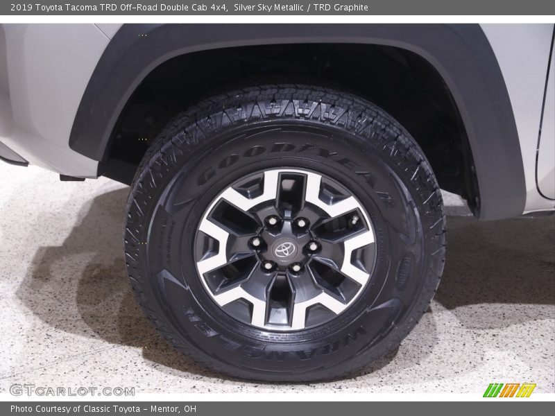 Silver Sky Metallic / TRD Graphite 2019 Toyota Tacoma TRD Off-Road Double Cab 4x4