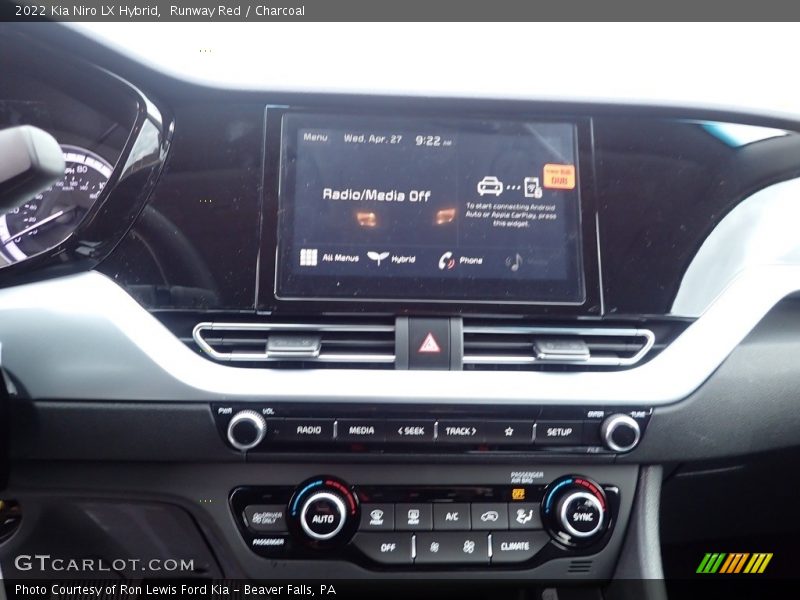 Runway Red / Charcoal 2022 Kia Niro LX Hybrid